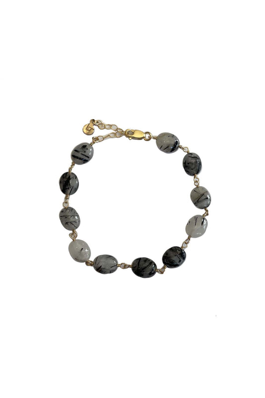 Hawkins Tourmalated Quartz Bracelet