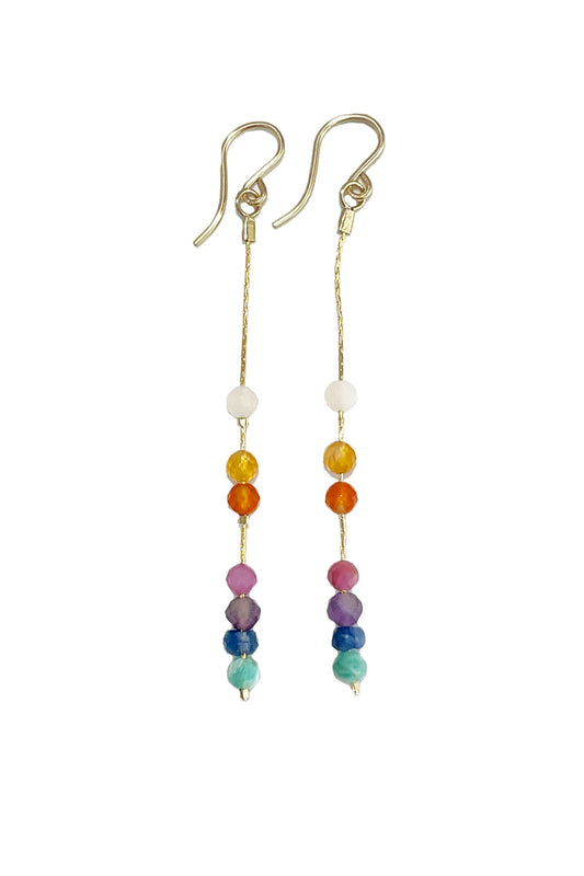 Hillcrest Rainbow Gemstone Earrings