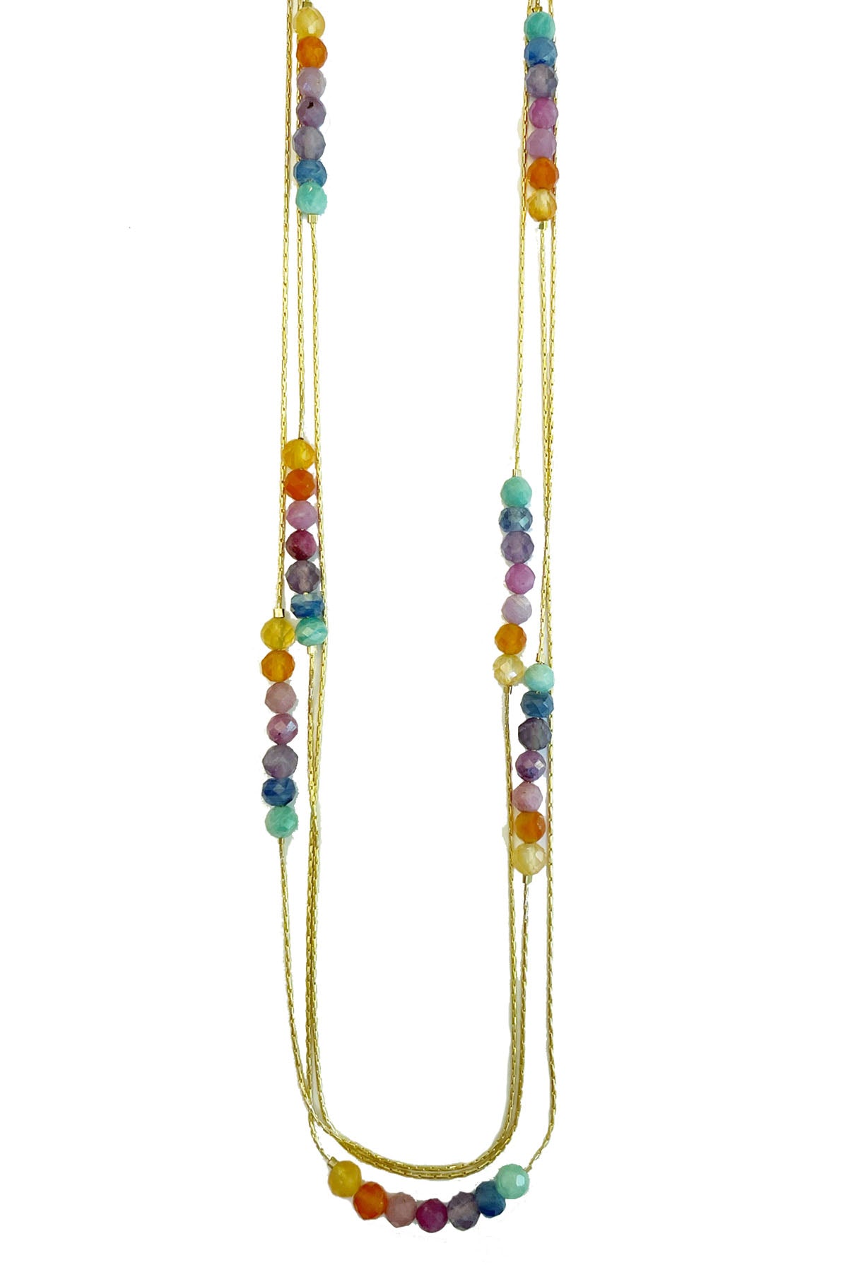 Hillcrest Rainbow Gemstone Necklace