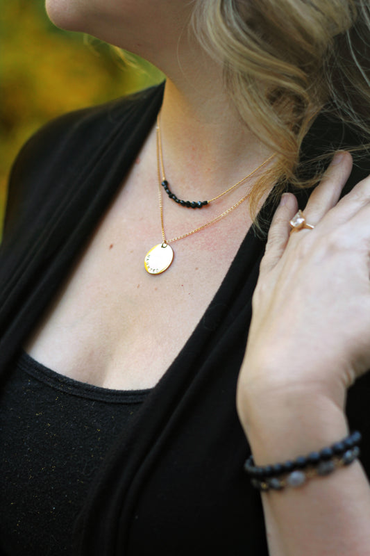 Shadyside Onyx Necklace