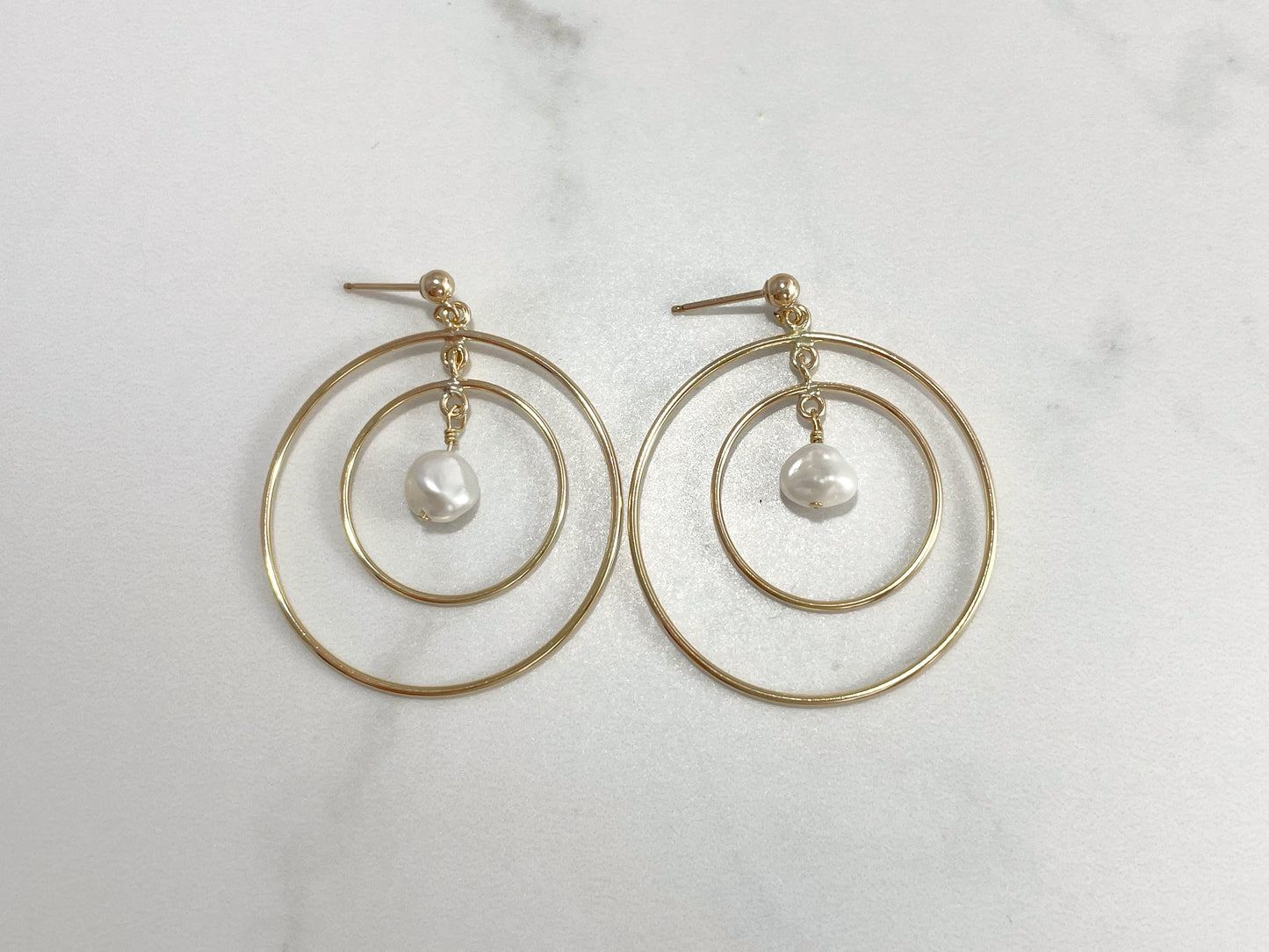 Del Mar Pearl Earrings