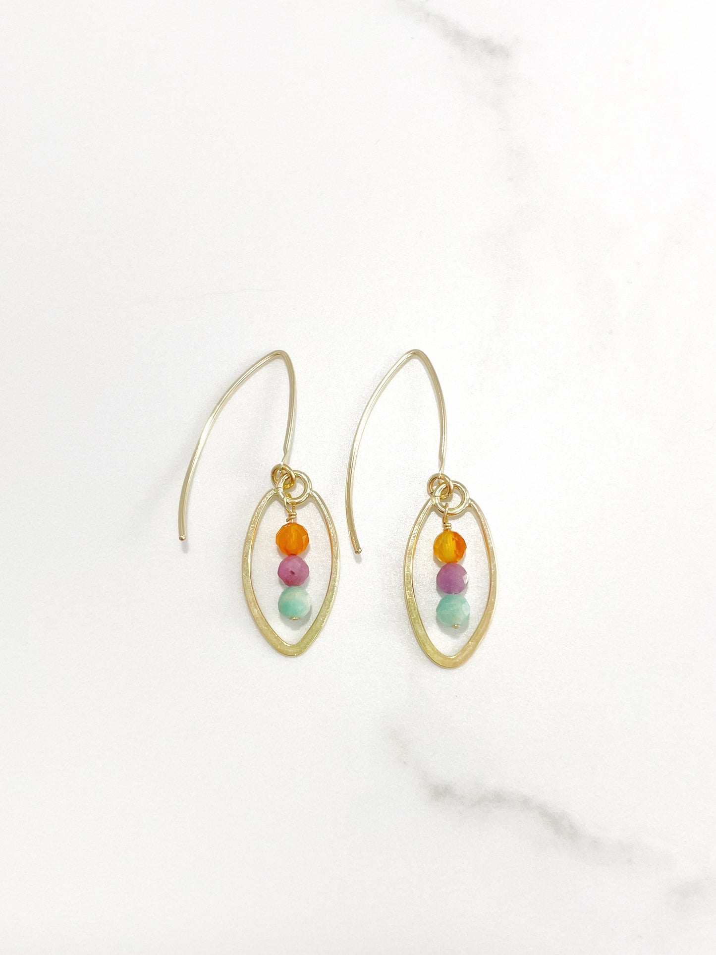 Adelaide Rainbow Gemstone Earrings