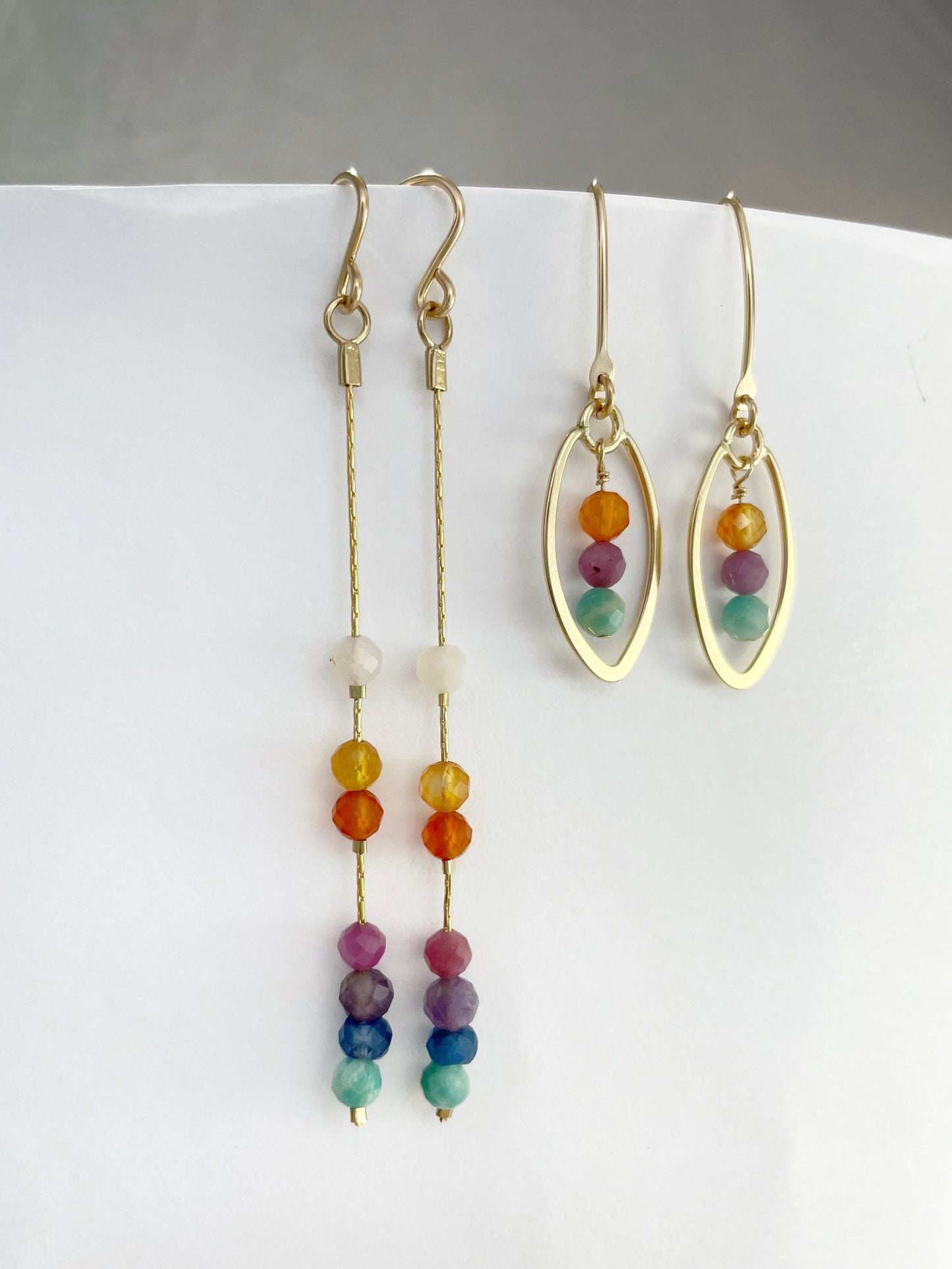 Adelaide Rainbow Gemstone Earrings