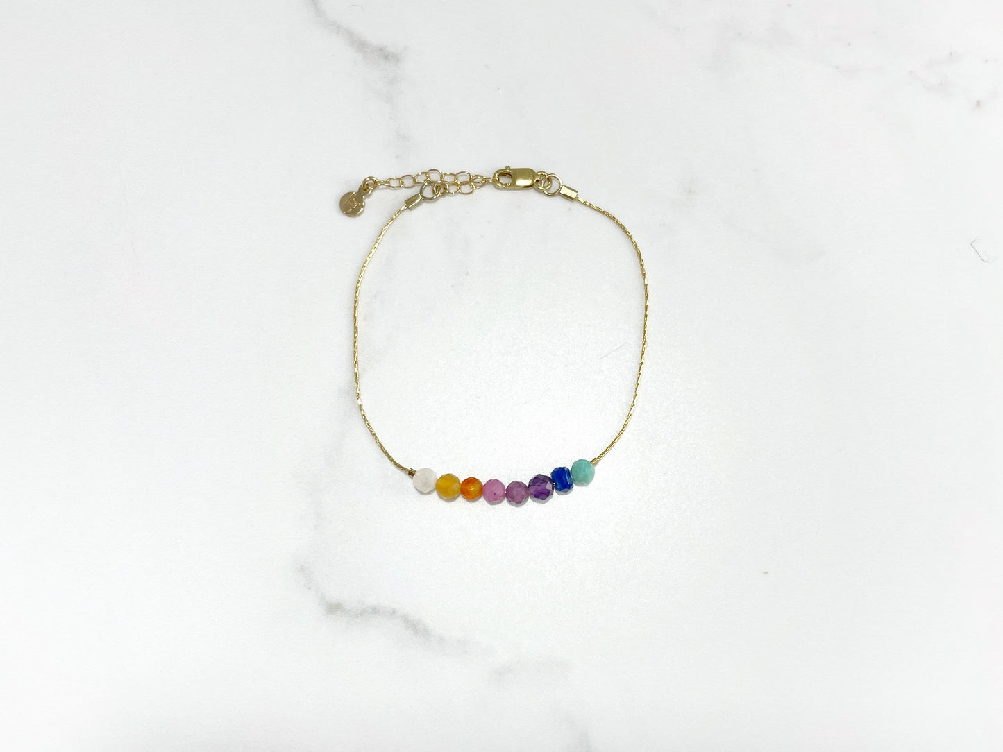 Adelaide Rainbow Gemstone Bracelet