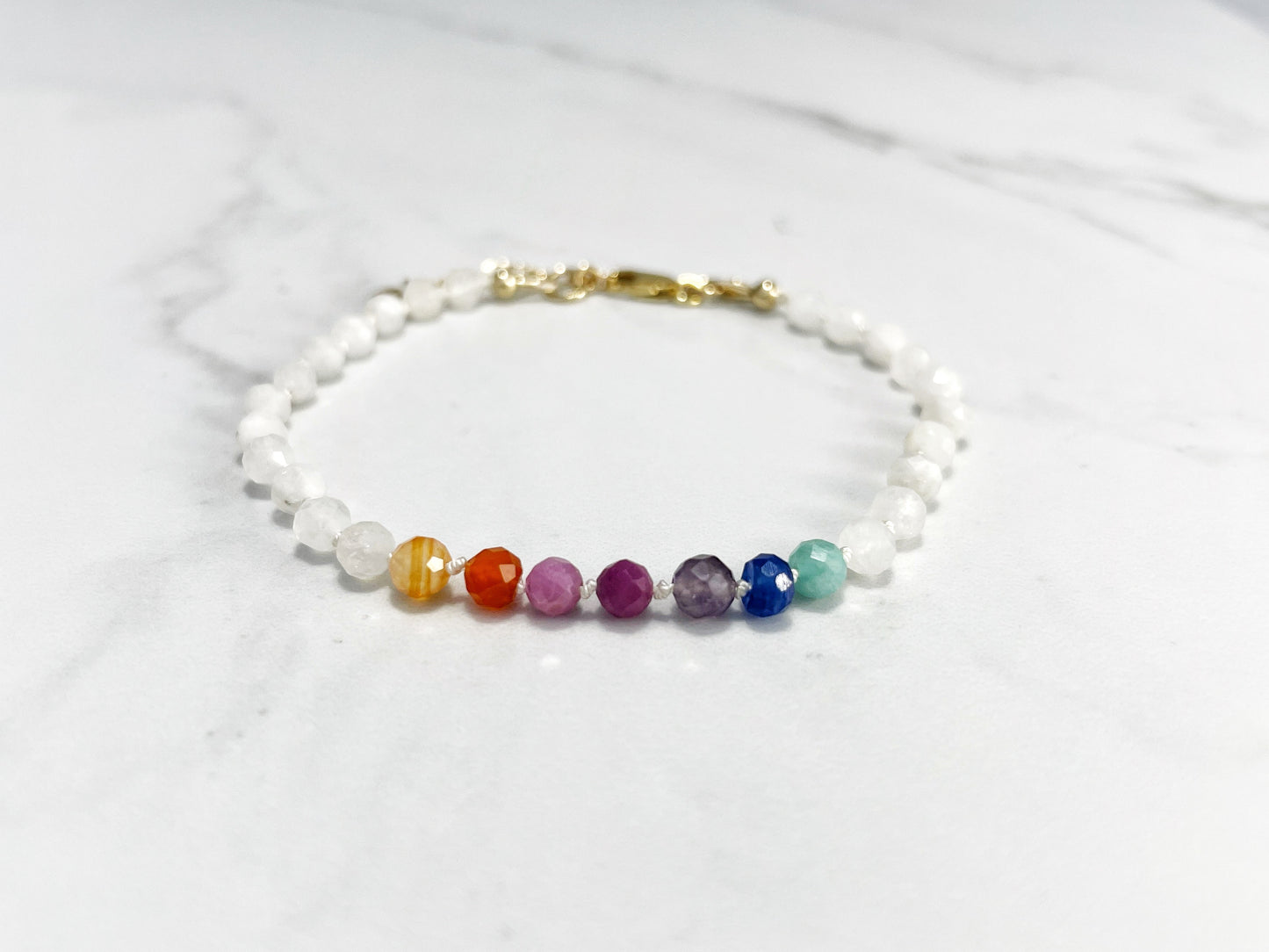 Wellesley Rainbow Gemstone Bracelet