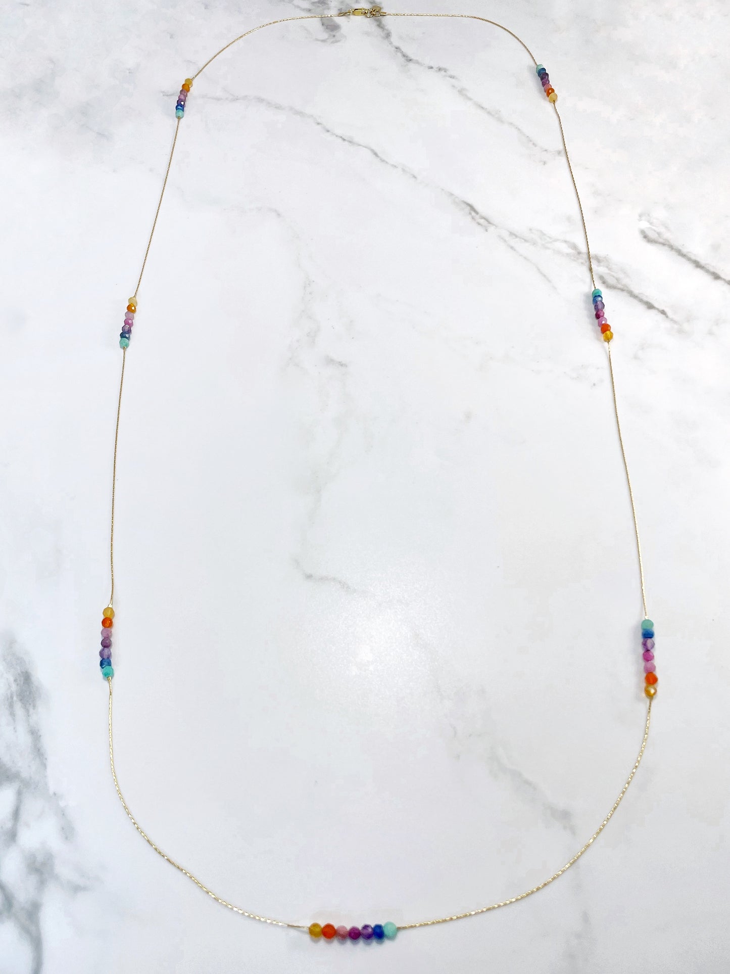 Hillcrest Rainbow Gemstone Necklace