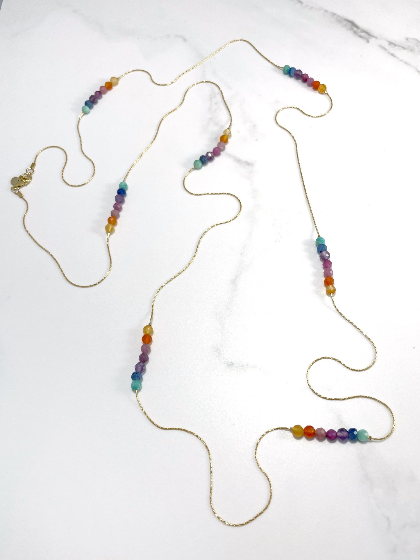 Hillcrest Rainbow Gemstone Necklace