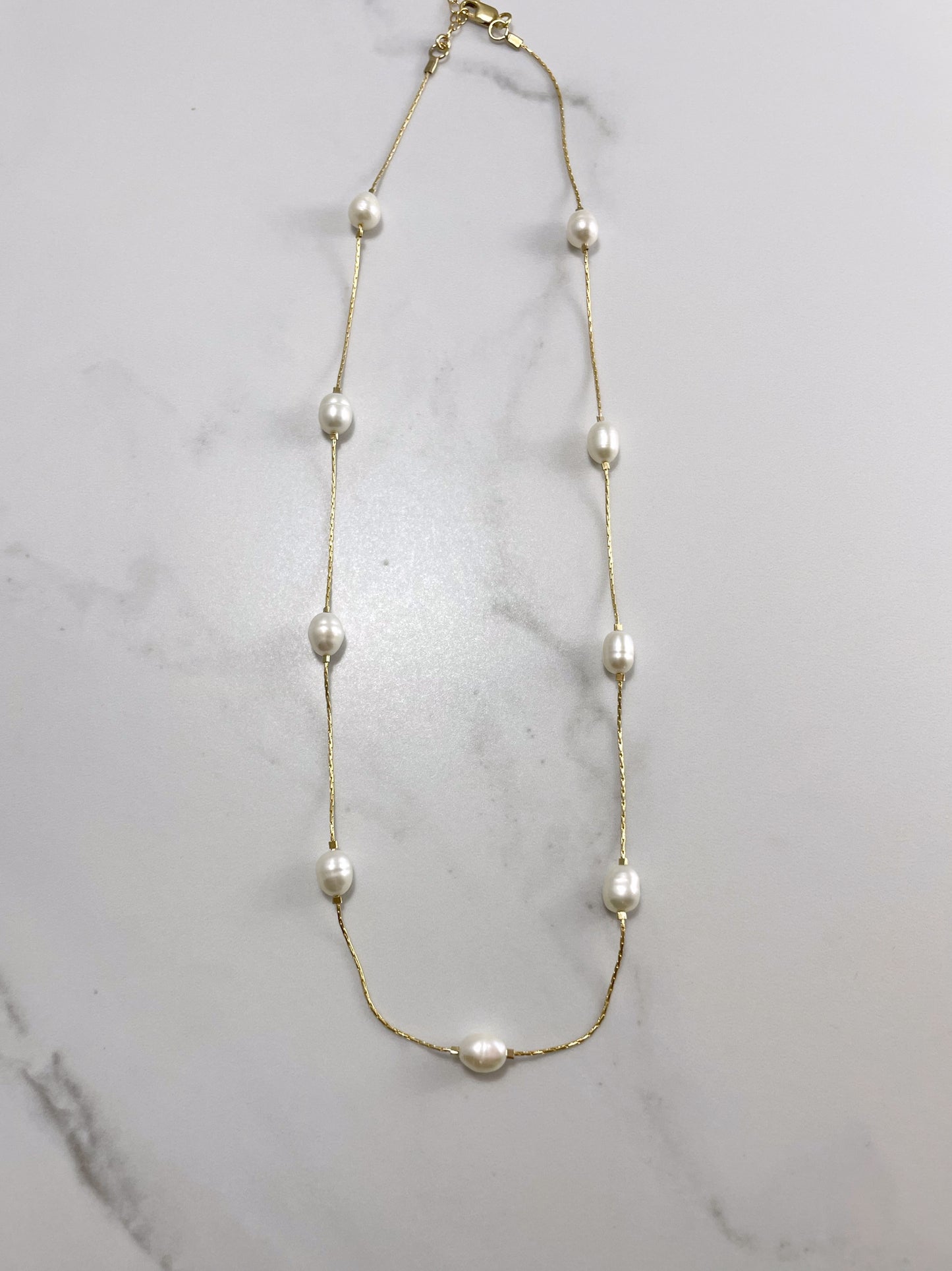 Leucadia Pearl Necklace