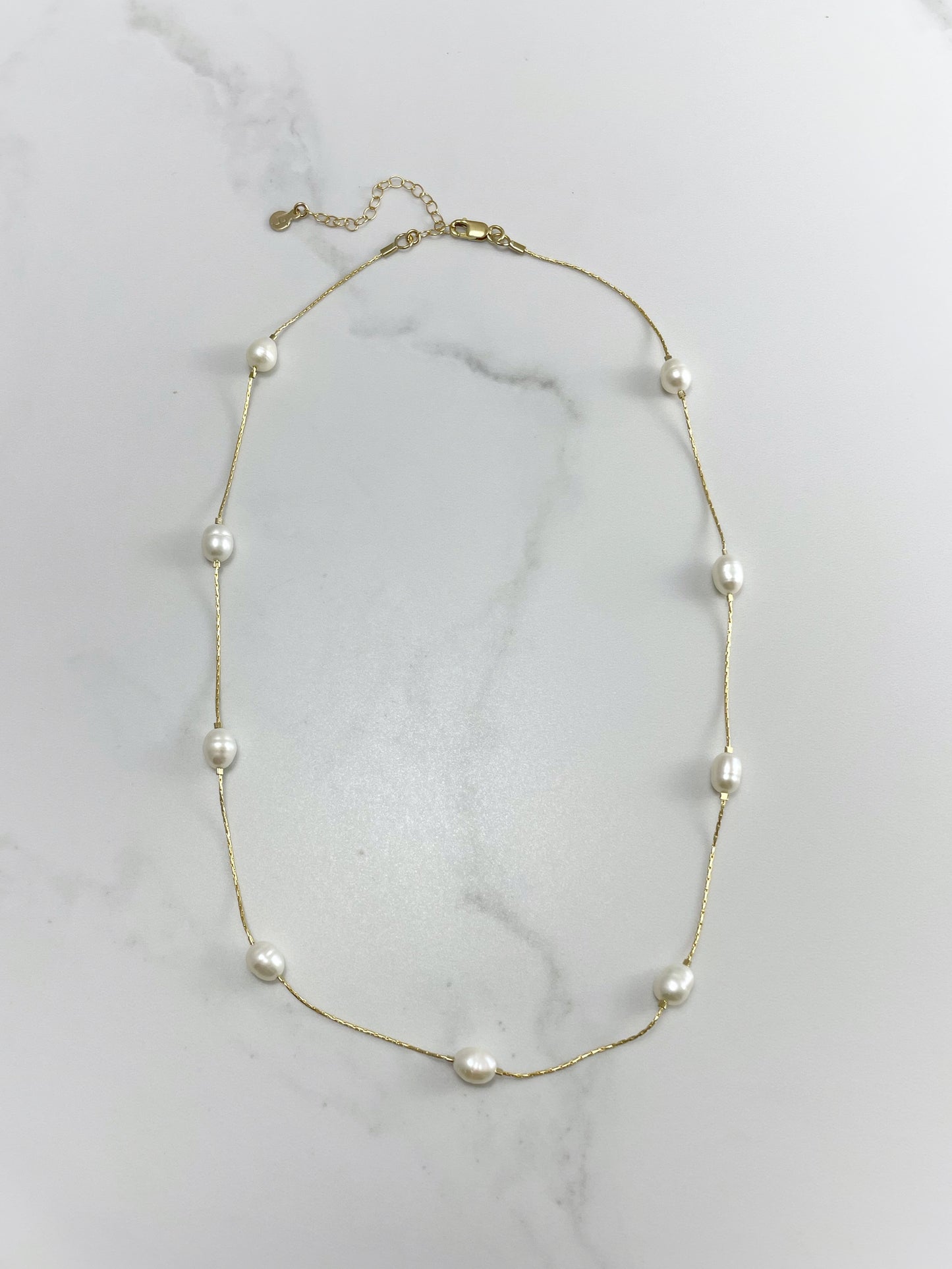 Leucadia Pearl Necklace