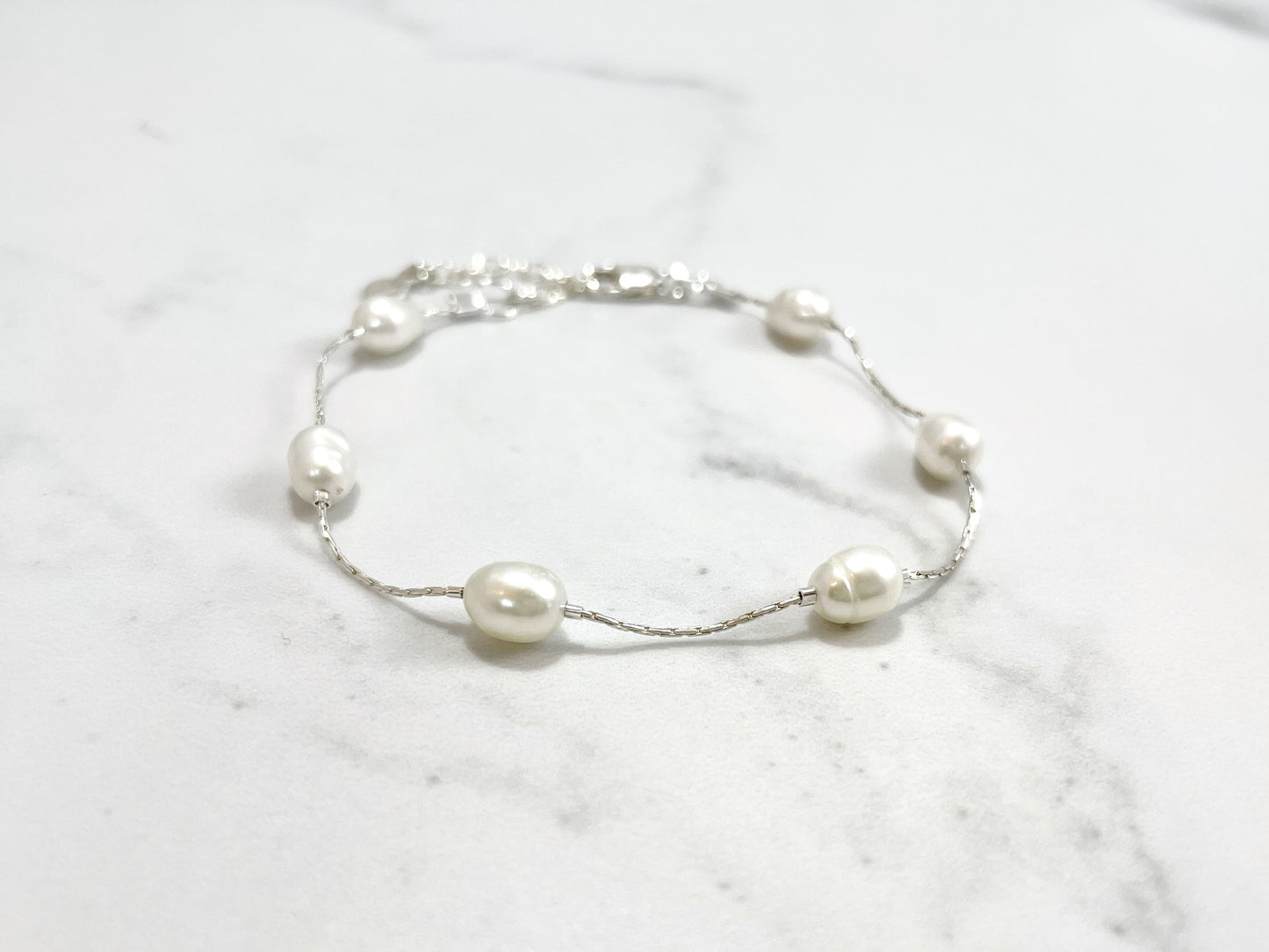 Leucadia Pearl Bracelet