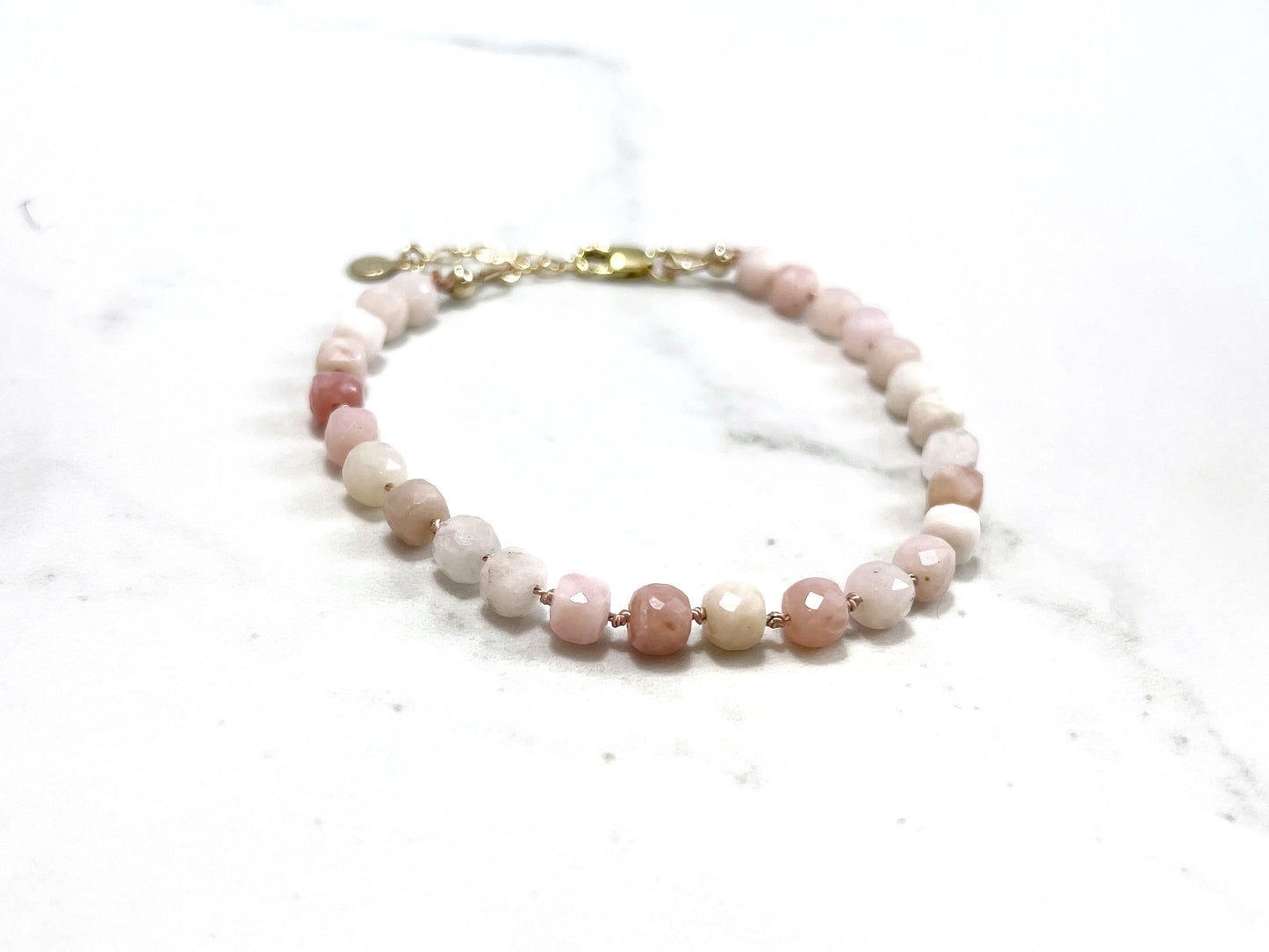 Flora Vista Pink Opal Bracelet