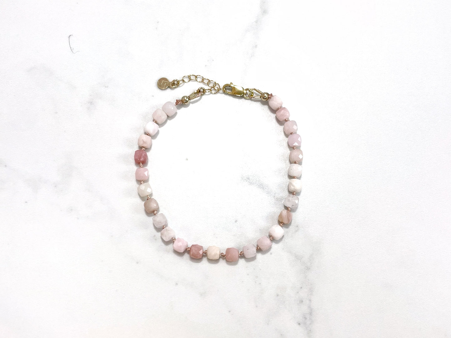 Flora Vista Pink Opal Bracelet