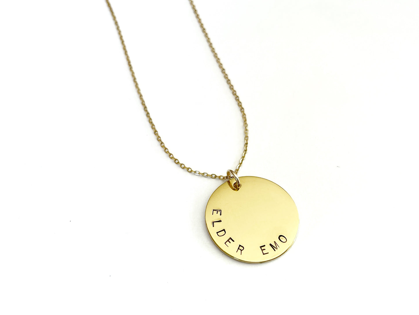 Overlook Custom Stamped Necklace