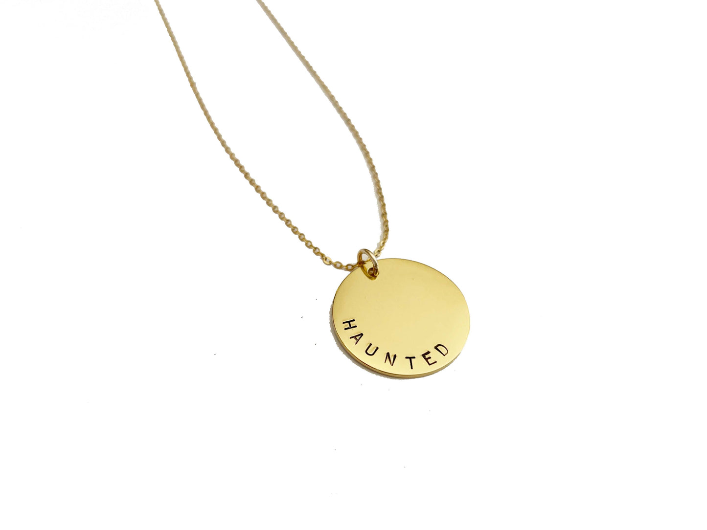 Overlook Haunted Stamped Necklace