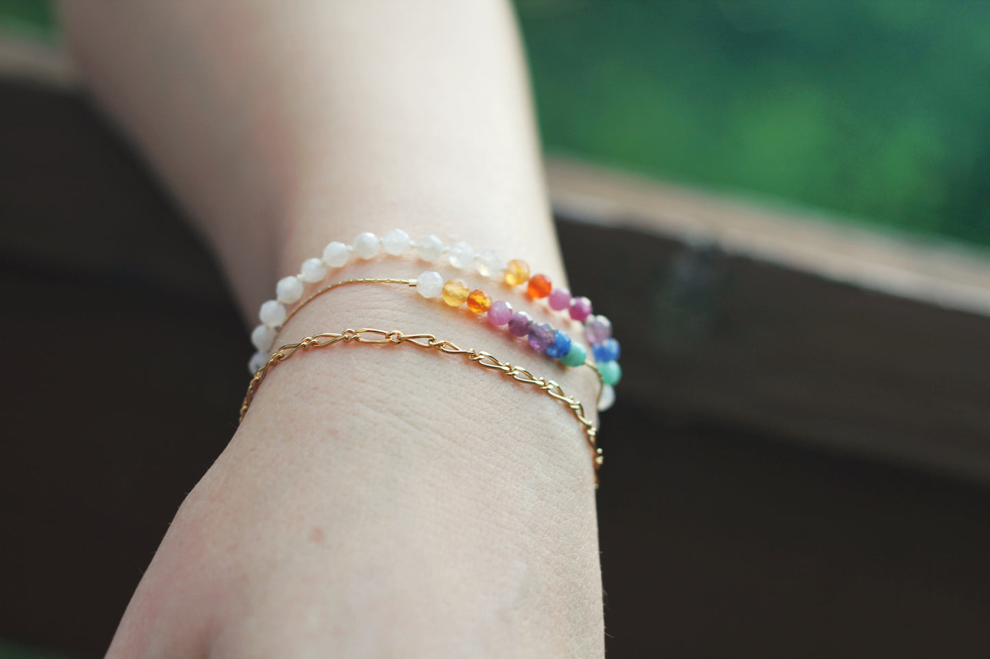 Wellesley Rainbow Gemstone Bracelet