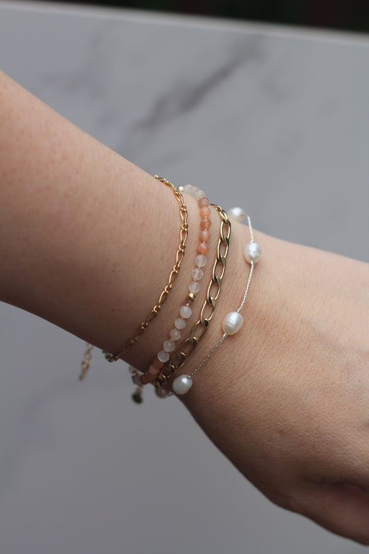 Leucadia Pearl Bracelet