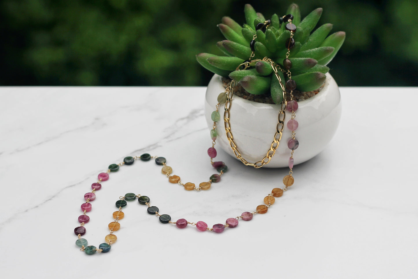 Saxony Tourmaline Necklace