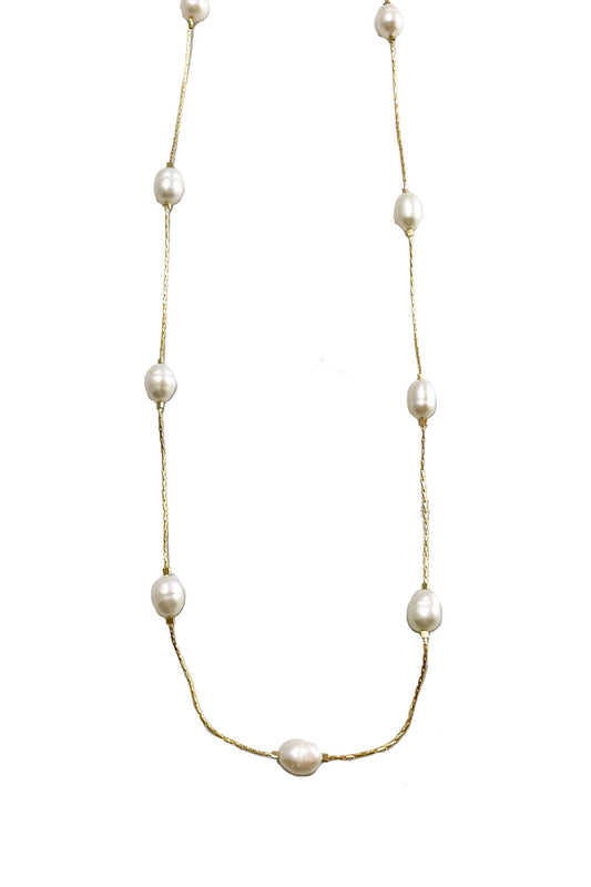 Leucadia Pearl Necklace