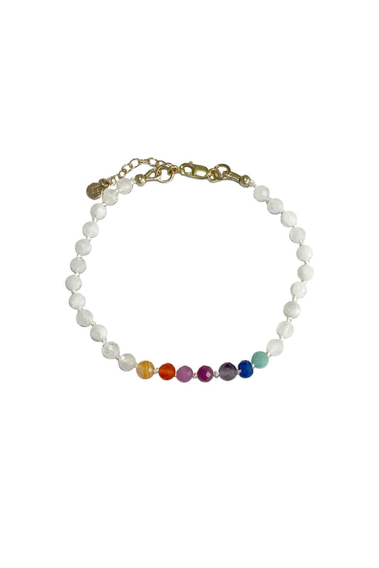 Wellesley Rainbow Gemstone Bracelet