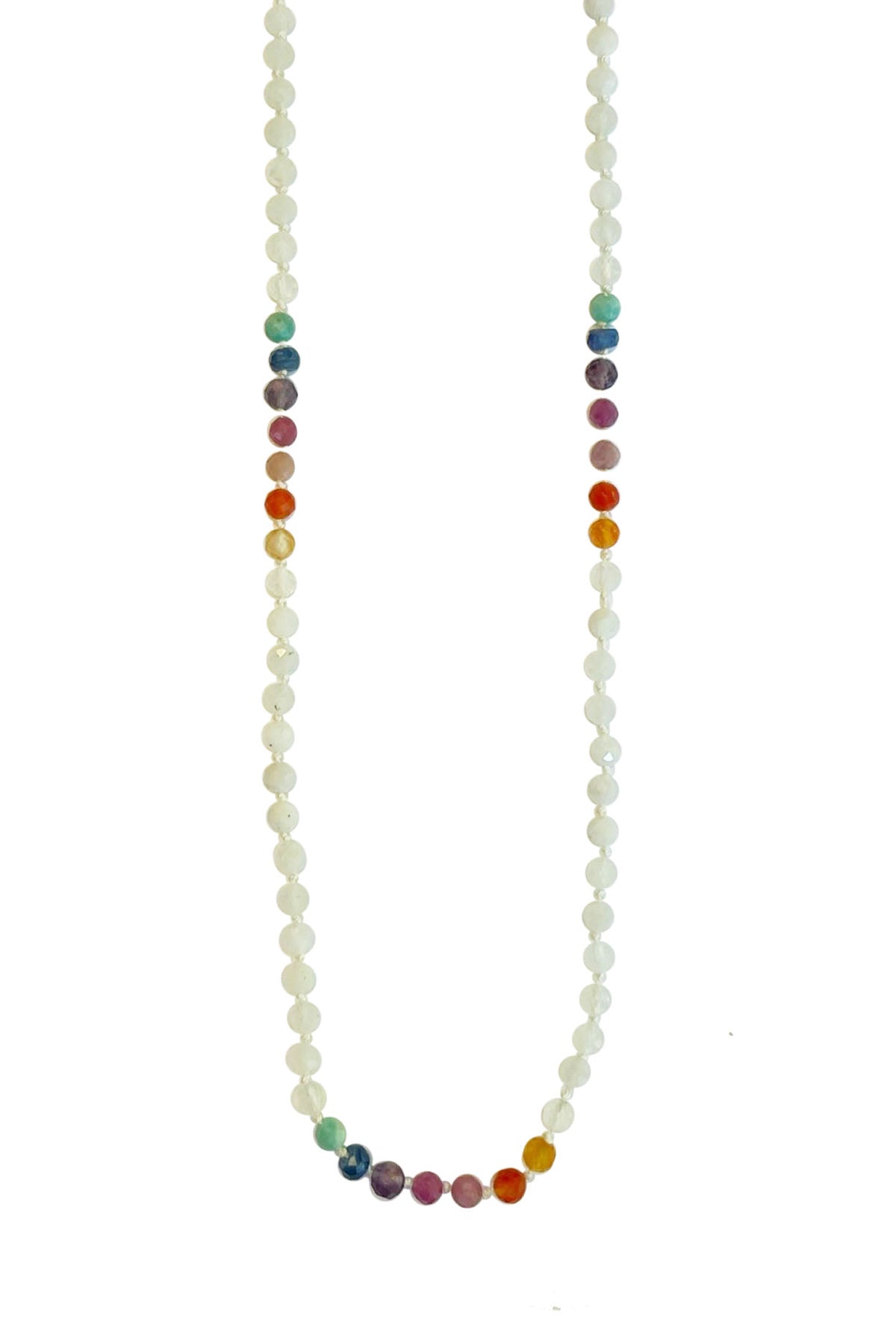 Wellesley Rainbow Gemstone Necklace